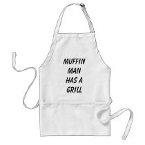 Muffin Man has a GRILL aprons