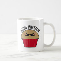 Muffin Mustache Mugs