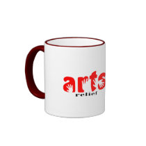 MUG: ARTS-relief logo