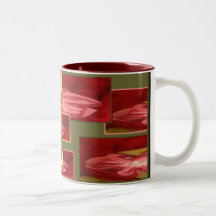 Mug, Beverage, Coffee and Tea-Hilde Fabric Rose