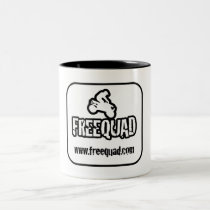 Mug Bianca Freequad by freequad Mug Bianca Freequad