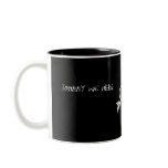 Mug - blackboard with text