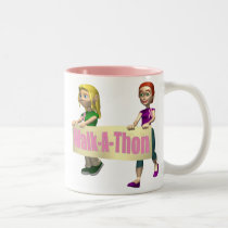Mug - Breast Cancer Walk-A-Thon by breastcancertshirts Mug - Breast Cancer Walk-A-Thon