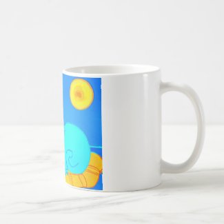 Mug, Cat Art