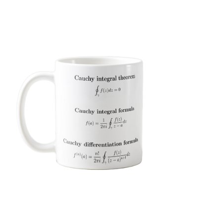 Mug - Cauchy's complex contributions by dantopa