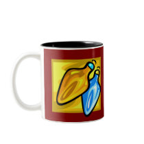 Mug - Christmas Light Decoration by pawtraitart Mug - Christmas Light Decoration
