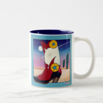 Mug - Cowboy Boot, All Dressed Up mugs
