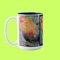 Mug/Cup Rooster/Chicken Art
