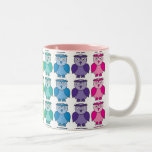 Mug - Cute Rainbow Owl Pattern mugs