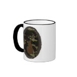 Mug - Deer on Camouflage background