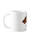 Mug-doberman dog sleeping with teddy bear by webdiva888 Mug-doberman dog sleeping with teddy bear