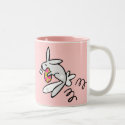 Mug - Easter Bunny Hop by pawtraitart Mug - Easter Bunny Hop