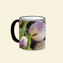 Mug, eggplant mugs