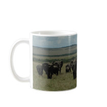Mug Elephant herd Maasai Mara, Kenya