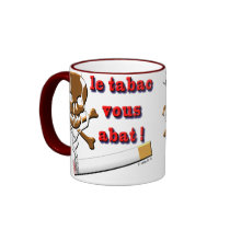 mug en anglais et français