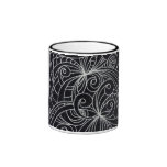 Mug Floral abstract background
