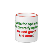 Mug - Gold is for Optimists