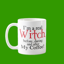 mug half Coffee Witch mugs