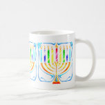 Mug:  Hanukkah Menorah - Chanukah Menorah