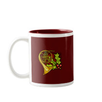Mug - Holiday French Horn