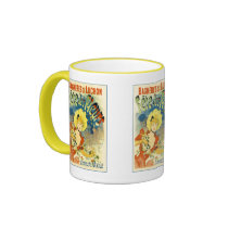 Mug: Jules Cheret Vintage Art by VintageCabaret Mug: Jules Cheret Vintage Art