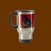 Mug:  Les Chats by Theophile Steinlen