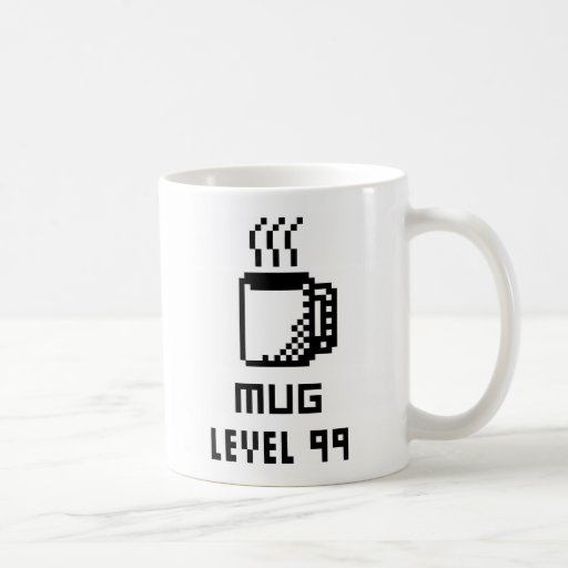 Mug Level 99 8bit Pixel Art Mug Coffee Mug Zazzle