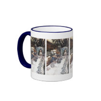 Mug: Mad Hatter Tea Party - Alice in Wonderland by Aquavel Mug: Mad Hatter Tea Party - Alice in Wonderland