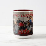 MUG MERRY CHRISTMAS FAMILY PHOTO mugs