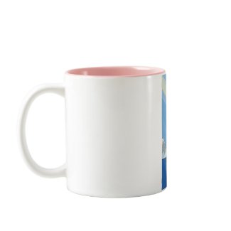 MUG Offering Goddess + mantra Om Mani Padme Hum mug