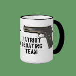 Mug: Patriot Debating Team 45 Cal 1911 mugs