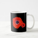 Mug, Perfect Crimson Poppies