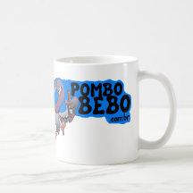 Mug Pigeon I drink (BLUE)