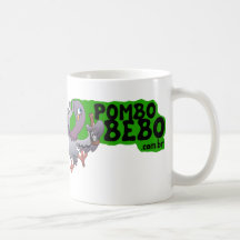 Mug Pigeon I drink (GREEN)