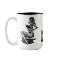 Mug Pin up Girls Cups Vintage (2)