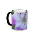 Mug - Pink and White Flower zazzle_mug