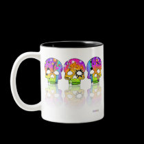 Mug - POP ART SKULLS mugs