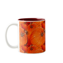 Mug - Pumpkins by pawtraitart Mug - Pumpkins