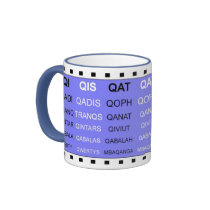mug: Q words without the U