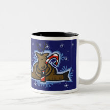 Mug - Reindeer & Candycane