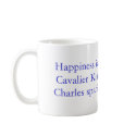 Mug, Ruby cavalier king charles spaniel puppy