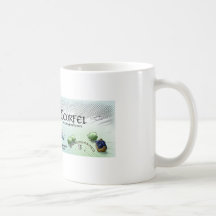 Mug Scorfel - blue dragon