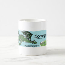 Mug Scorfel - green dragon