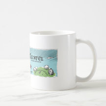 Mug Scorfel - red dragon Bordeaux wine