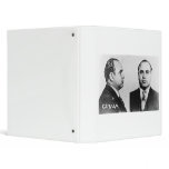 Mug Shot of Chicago Gangster Alphonse Capone 1931 binders