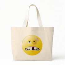 Mug Shot Smiley Face Bag