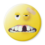 Mug Shot Smiley Face magnets