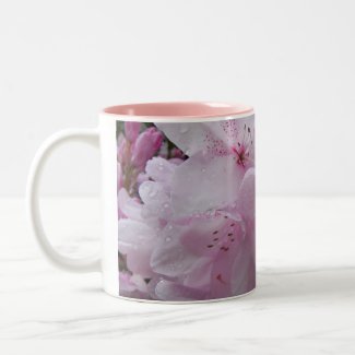 MUG - Soft and pretty pink Rhododendrons mug