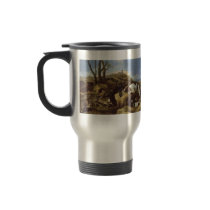 Mug: Spaniels Stalking Rabbits in the Dunes