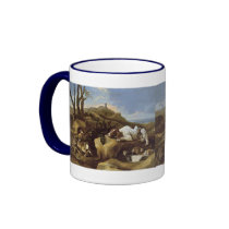 Mug: Spaniels Stalking Rabbits in the Dunes